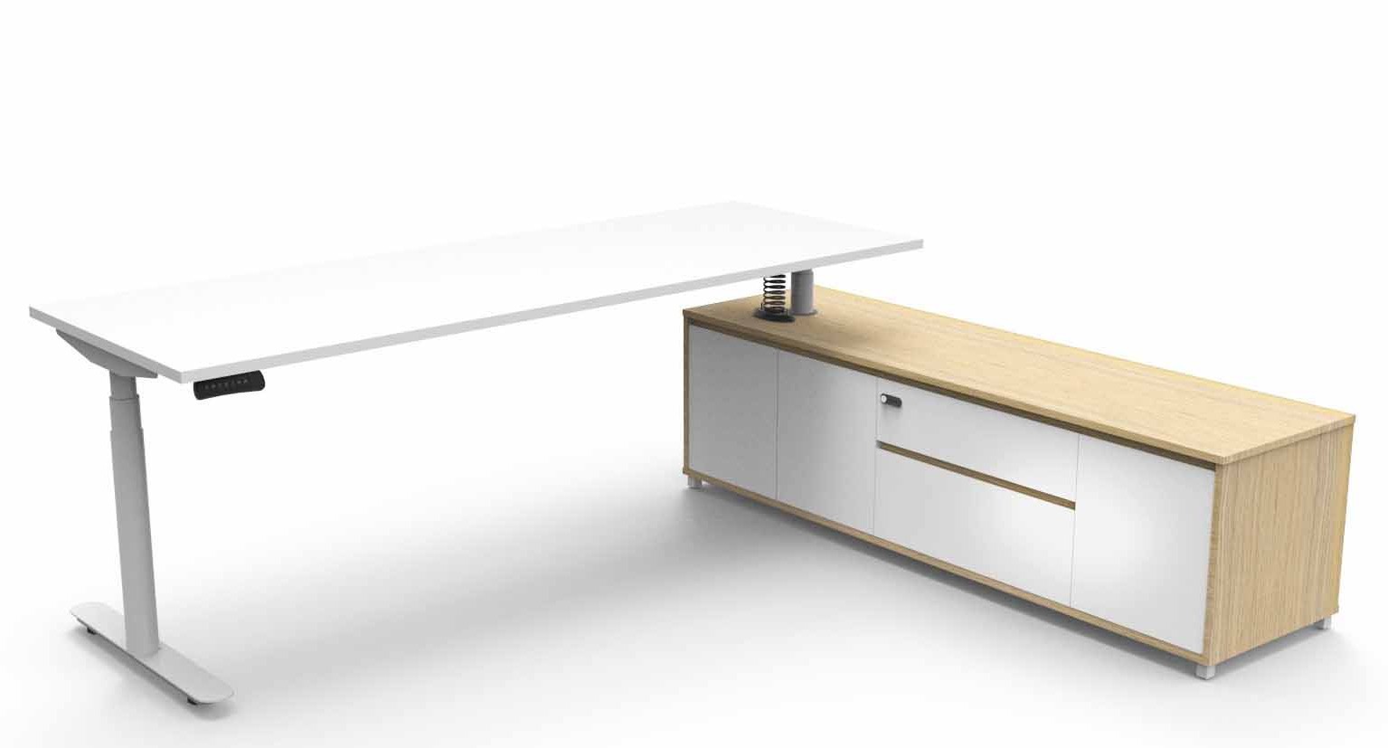 Halo+ Height Adjustable Executive Desk